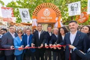 Narista Hayat'ın Tarihi Yukarıköy'deki açılışından genel görünüm