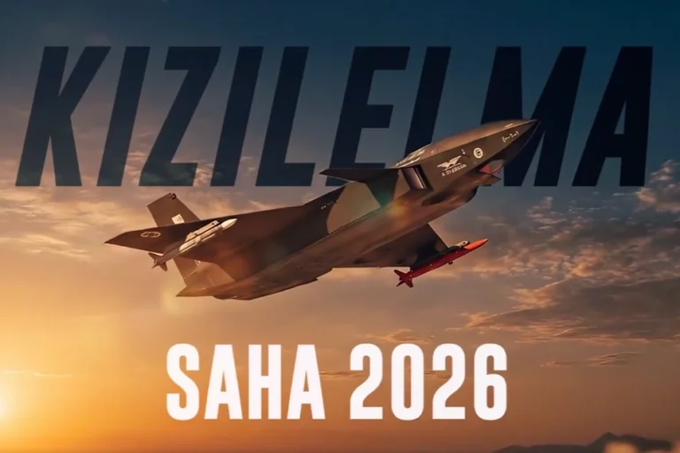 Bayraktar KIZILELMA insansız savaş uçağı SAHA Expo 2026 fuarında sergilenecek