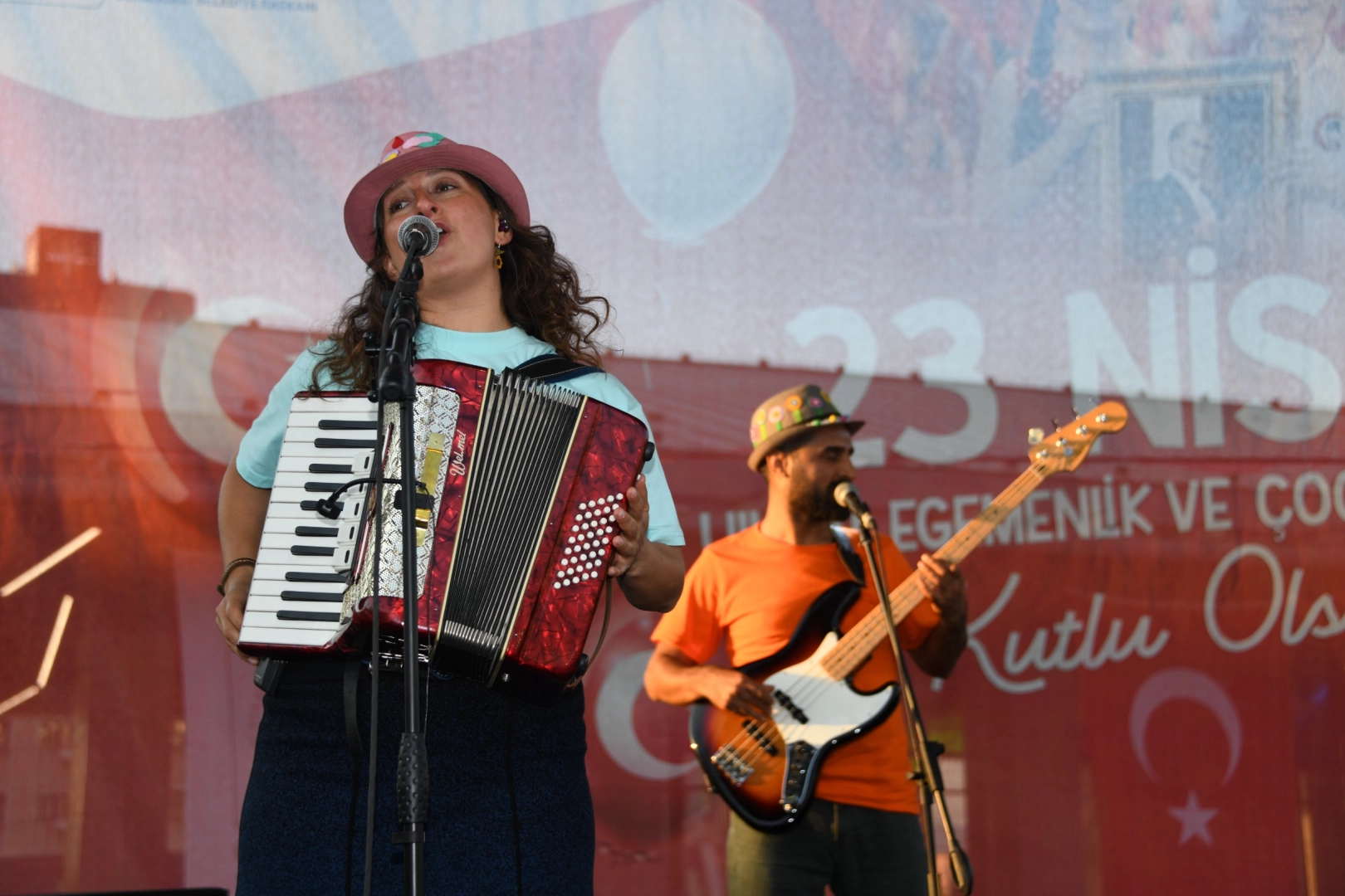 Bursa Osmangazi'de 23 Nisan Ulusal Egemenlik ve Çocuk Bayramı coşkusu.