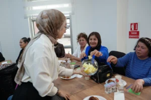 Keçiören Belediyesi'nin kadınlara yönelik psikososyal destek programı.