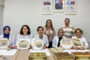 Çınarcık İşi işlemelerin sergilendiği atölye çalışması