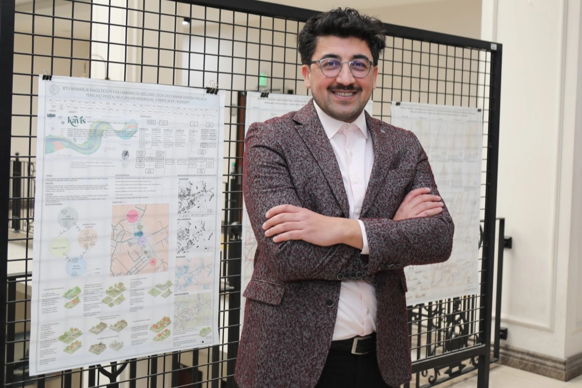 Bursa'da 15 dakikalık şehir modeli çalışmaları kapsamında bir cadde görünümü.