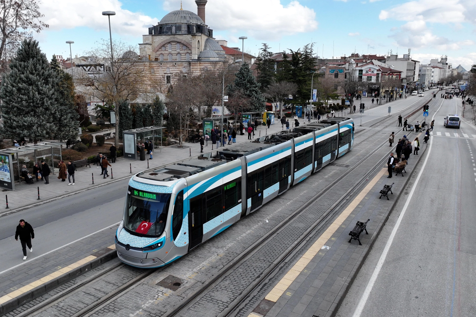 Konya raylı sistemlerinde dijital dönüşümü hedefleyen PantoTECH projesinin tanıtım görseli.