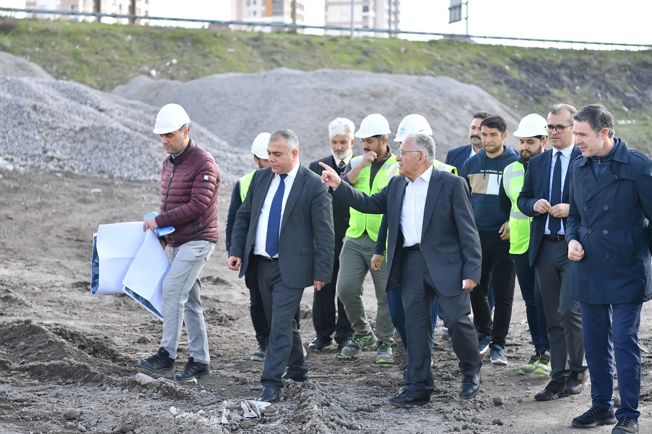 Kayseri Büyükşehir Belediyesi'nin Engir Gölü'ne yönelik yağmursuyu kolektör ve şebeke hattı projesi