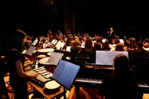 Dokuz Eylül Üniversitesi'nde okul öncesi yaş grubu çocuklarına yönelik düzenlenen klasik müzik etkinliği