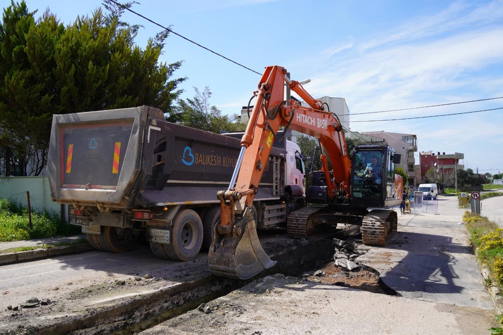 Balıkesir Bandırma'da eski asbestli içme suyu borularının yerini alan yeni hatlar ve sağlık