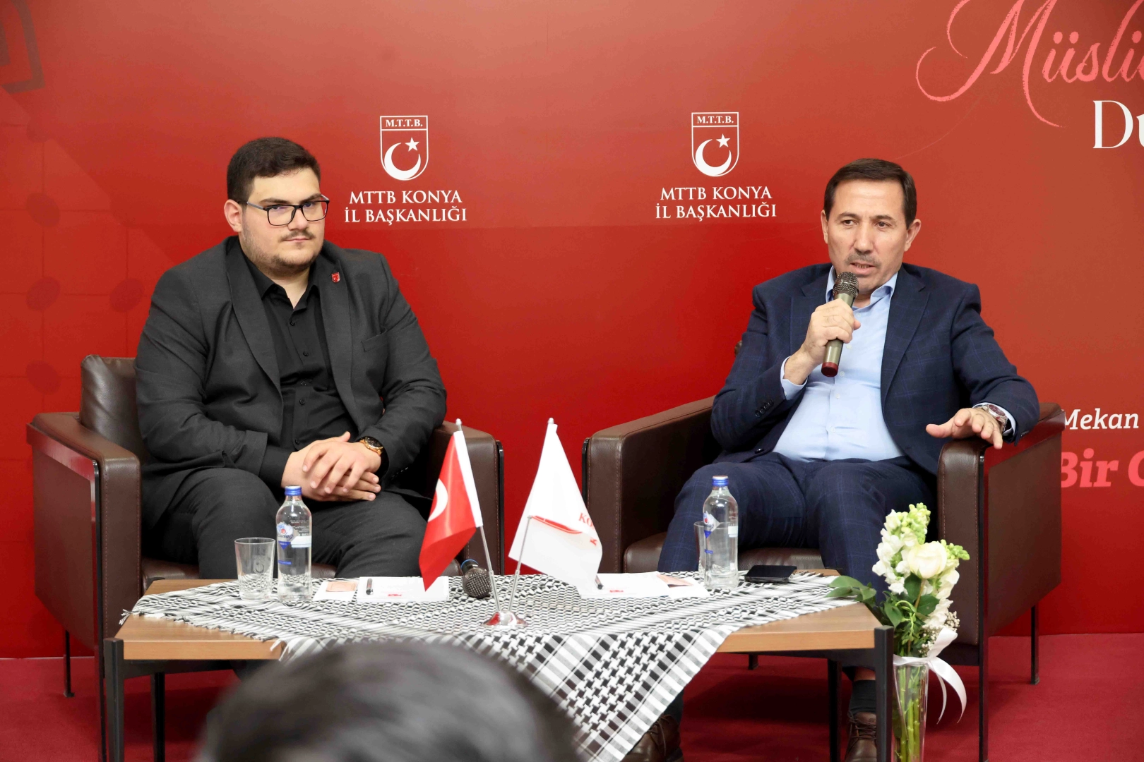 Karatay Belediye Başkanı Hasan Kılca MTTB'li gençlerle buluştu