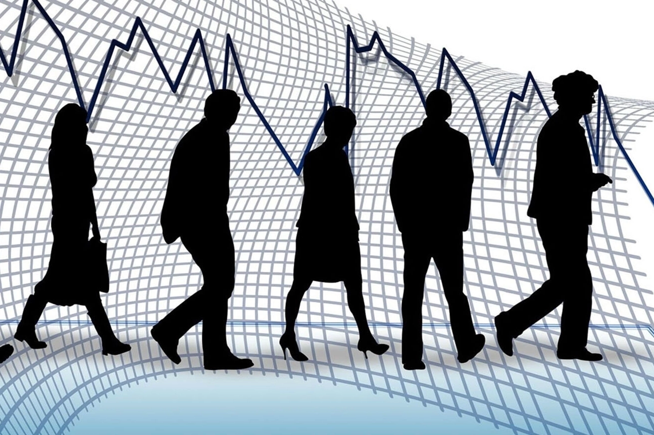 Mart ayında Türkiye'de işsizlik oranının düştüğünü gösteren grafik