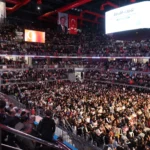 Gaziantep'te düzenlenen Mevlid-i Nebi programına katılan vatandaşlar