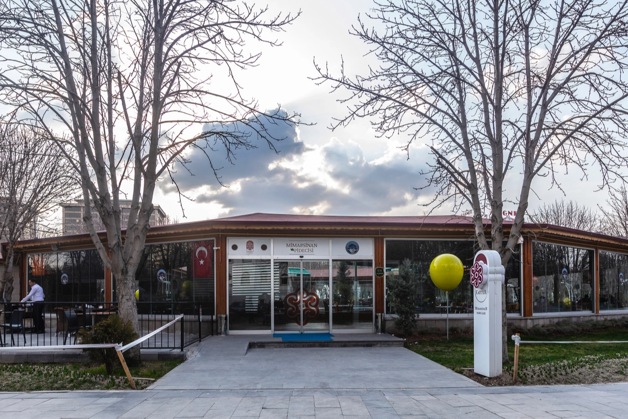 Kayseri Mimarsinan Pidecisi'nin yenilenen iç mekanı