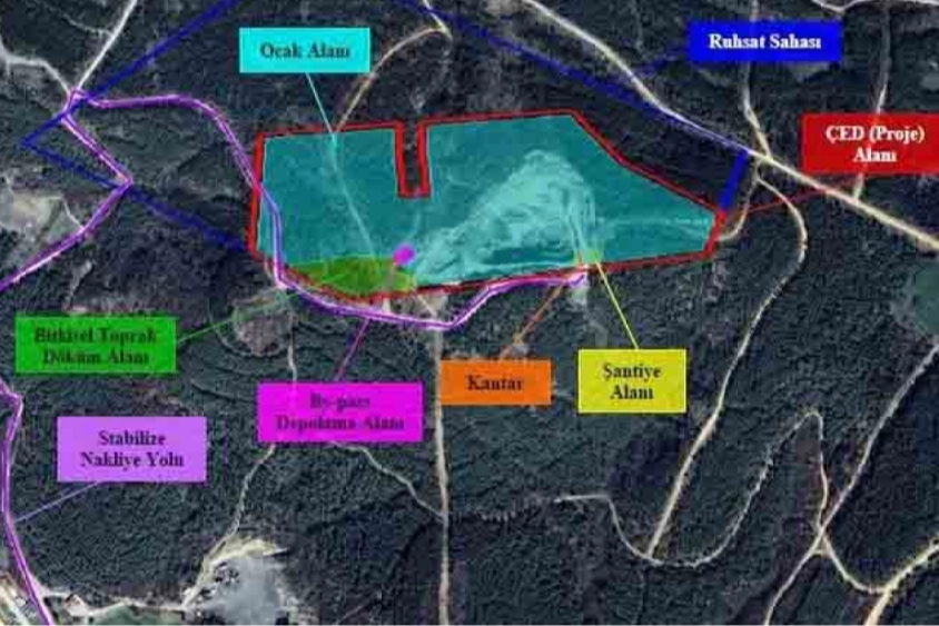Keşan'da yerleşim yerlerine yakın taş ocağı projesinde kapasite artışı