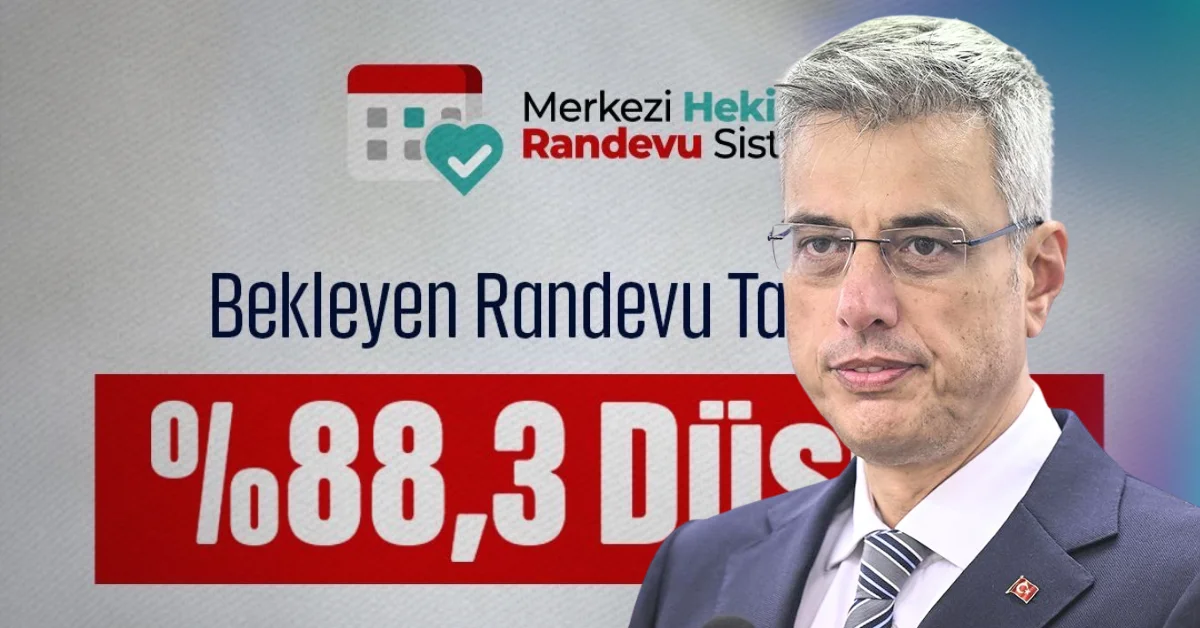 Sağlık Bakanı Memişoğlu, randevu bekleme sürelerindeki büyük düşüşü duyuruyor