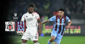 Beşiktaş ve Trabzonspor futbol takımlarının Dolmabahçe'deki kritik Süper Lig maçı