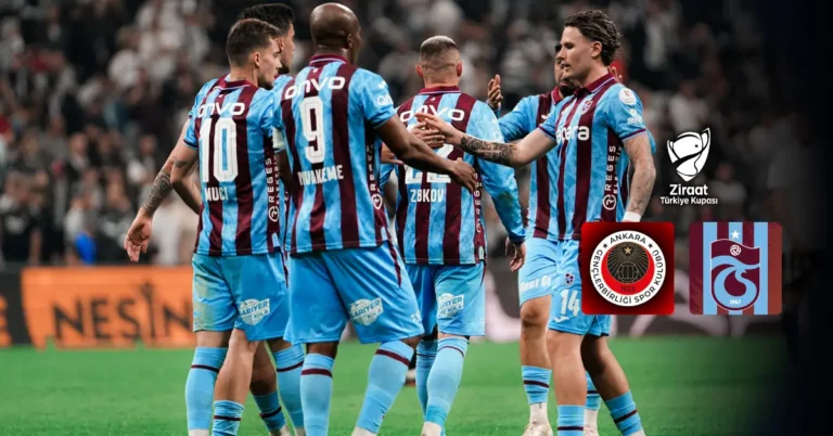 Trabzonspor futbol takımı kupa zaferi hedefliyor