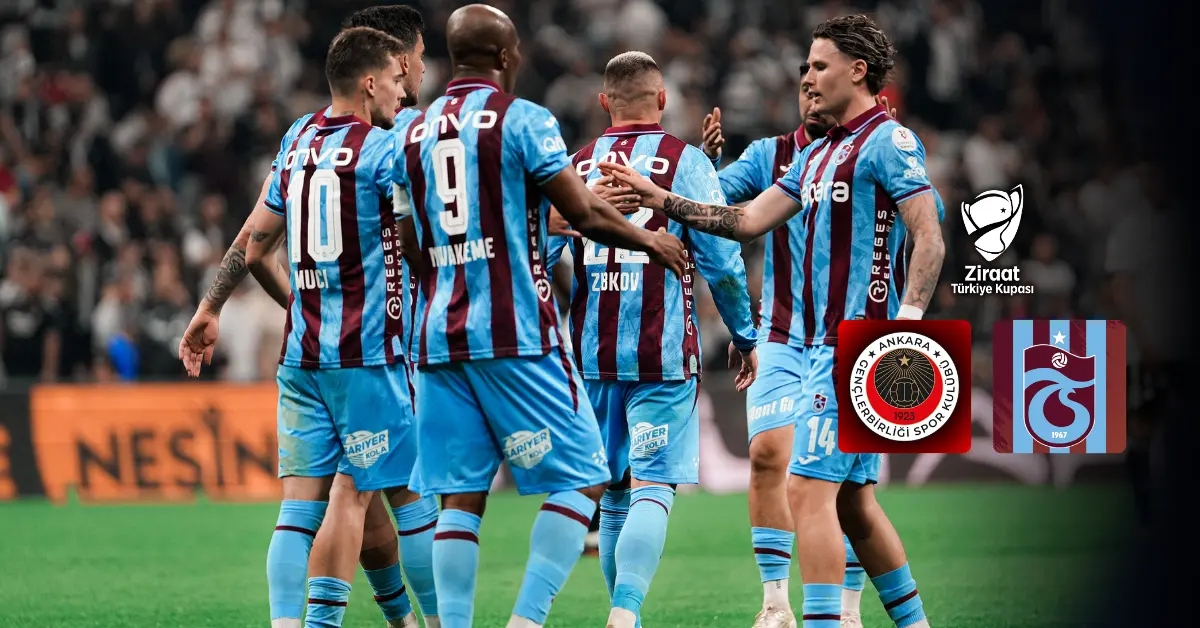 Trabzonspor futbol takımı kupa zaferi hedefliyor