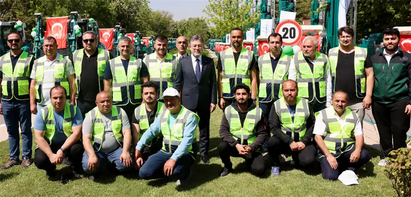 Devlet Su İşleri (DSİ) yeni iş makinelerini makine parkına ekliyor