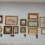 Fuat Başar'ın 50. sanat yılını kutlayan sergiden genel görünüm