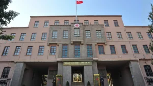 Milli Savunma Bakanlığı logosu ve seferberlik tatbikatı konseptini yansıtan görsel
