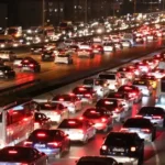 Türkiye'de trafiğe kayıtlı araç sayısının arttığını gösteren grafik