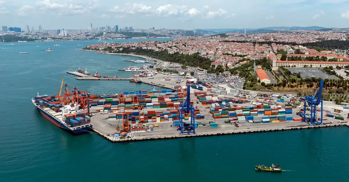 Türkiye'nin ihracatta ulaştığı tarihi rekoru temsil eden bir görsel