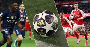UEFA Şampiyonlar Ligi finalinde PSG ve Arsenal takımlarının mücadelesi