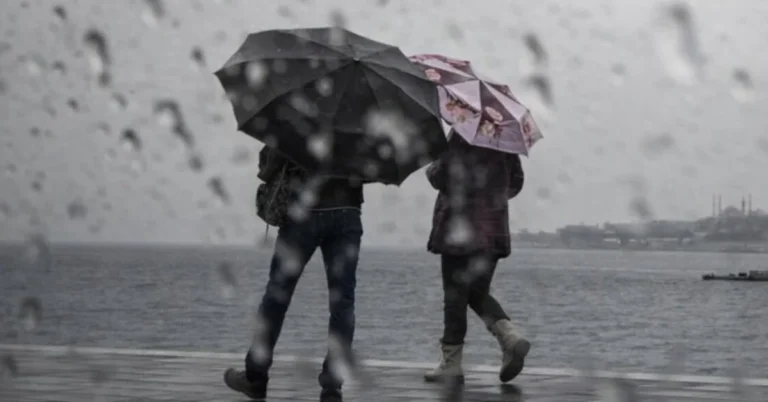 Meteoroloji'den 8 ile sarı kodlu uyarı: Kuvvetli yağış ve rüzgara dikkat edilmesi isteniyor.