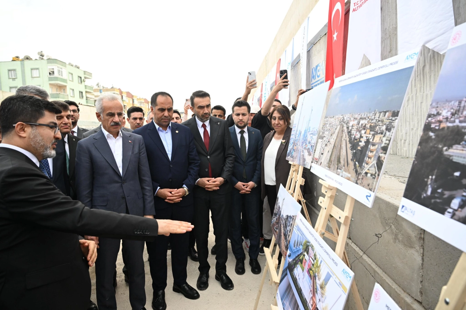 Mersin-Gaziantep Hızlı Tren Hattı projesinde incelemeler sürüyor, seyahat süresi kısalacak.