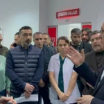 Malatya Doğanşehir'de yolcu otobüsünün şarampole yuvarlandığı kaza sonrası olay yeri ve kurtarma çalışmaları