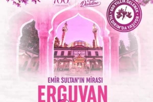 Bursa'da 600 yıllık Erguvan Bayramı geleneğinin canlanmasını gösteren kapak görseli.