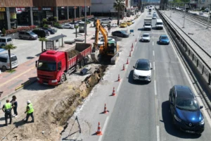 Bursa Osmangazi'de BUSKİ tarafından gerçekleştirilen modern altyapı yatırımları