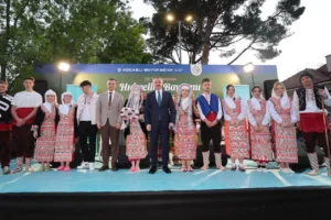 Kocaeli'de 10. Uluslararası Hıdırellez Bayramı kutlamalarından genel görünüm