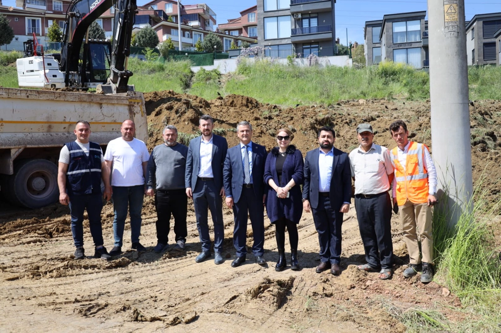 İzmit Tüysüzler Mahallesi'nde yapımına başlanan taziye evi projesi