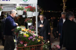 Talas Çiçek Şenliği'nde Grup Şantiye konseri