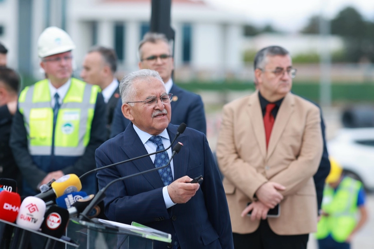 Kayseri Kartal Katlı Kavşağı projesinde çalışmalar devam ediyor