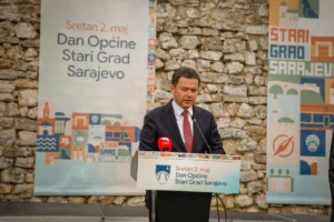 Osmangazi Belediye Başkanı Erkan Aydın'ın Saraybosna ziyareti ve tarihi Beyaz Tabya açılışı