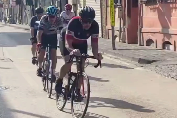 Mudanya GranFondo Bursa bisiklet yarışları katılımcıları