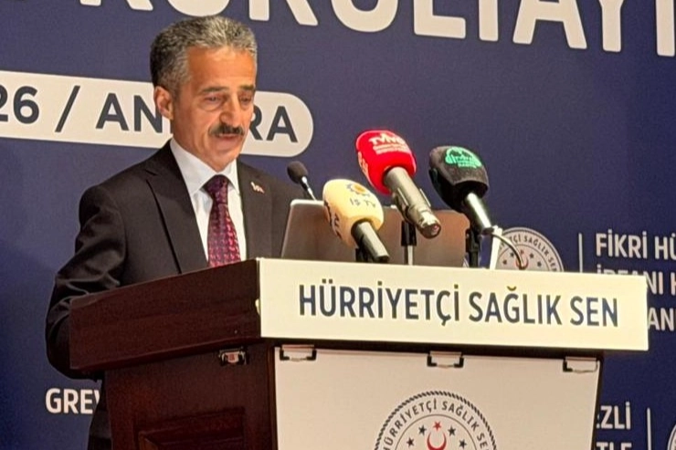 Hürriyetçi Sağlık-Sen Genel Başkanı Muhammet Birinci, Sosyal Risk Haritası uygulamasına yönelik eleştirilerini dile getiriyor.