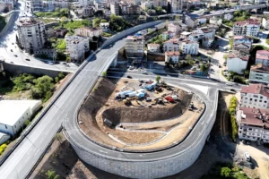 Gebze'de trafiği rahatlatan yeni köprülü kavşak projesi açıldı