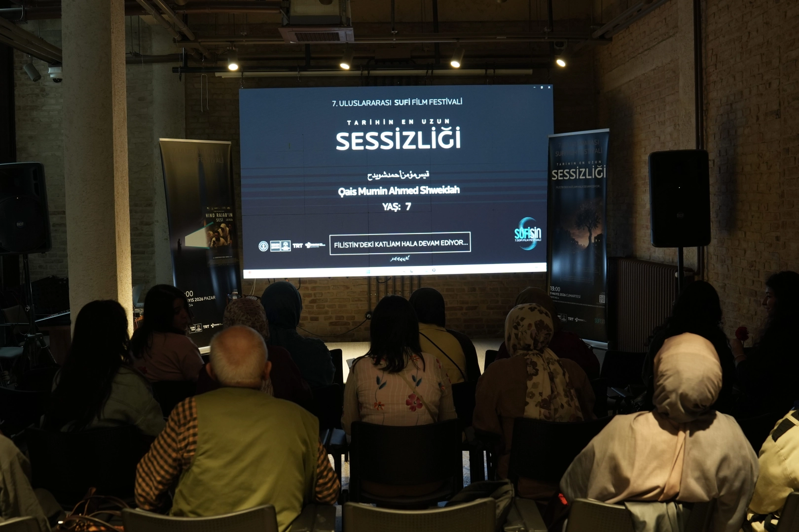 Konya'da düzenlenen Sufi Film Festivali'nde Filistinli siviller anıldı