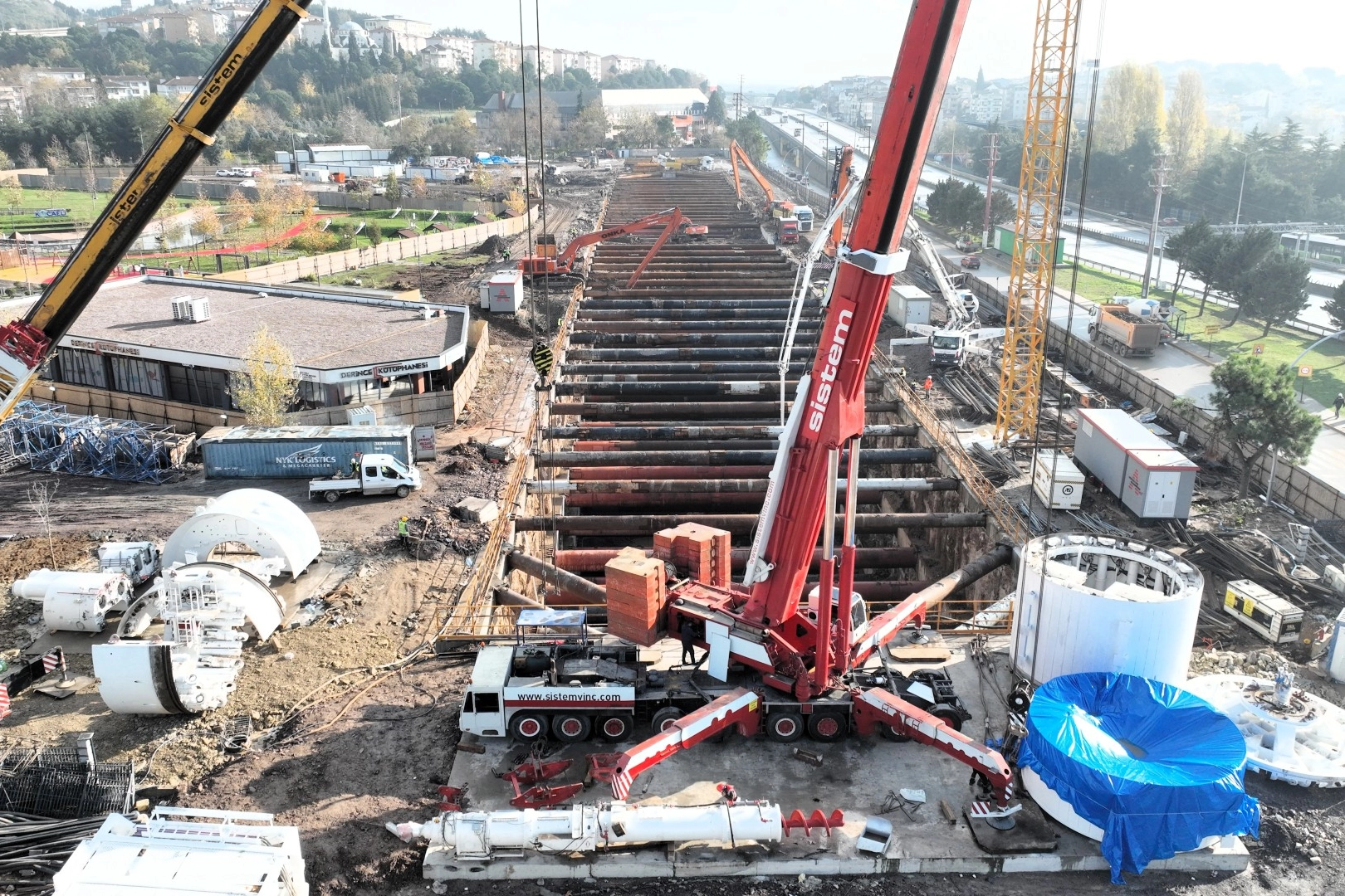 Körfezray Metro Projesi'nde Tünel Açma Makinesi Sayısı 6'ya Çıktı