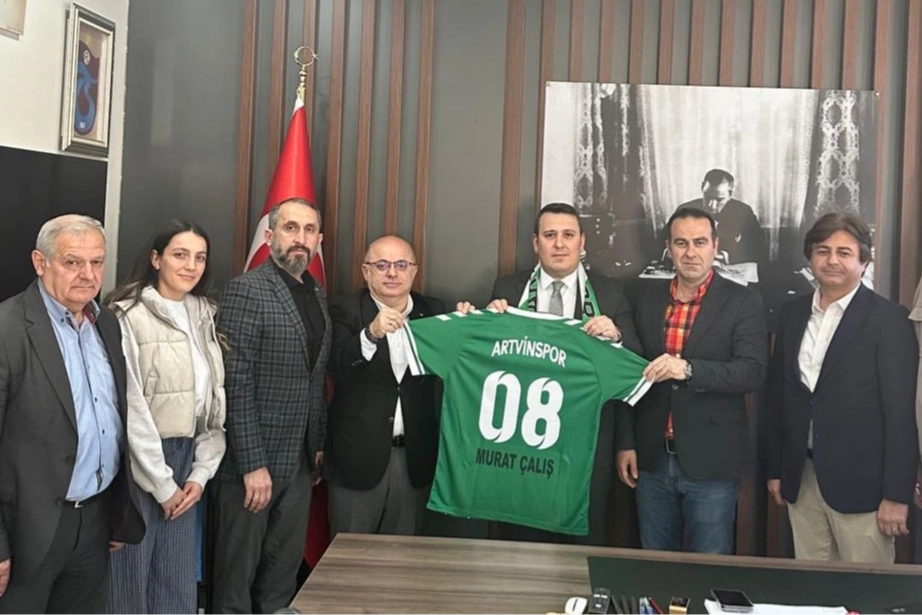 Artvinspor Kulübü Başkanı İrfan Yıldırım'ın kurum ziyaretleri ve kadın voleybol takımının yeniden kuruluşu
