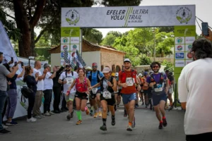 İzmir Efeler Yolu Ultra Trail etkinliği koşu parkuru