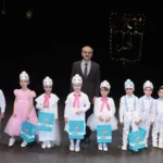 Çayırova'da Kur'an'a geçen çocukların sevinci ve Belediye Başkanı Bünyamin Çiftçi'nin katılımıyla düzenlenen tören