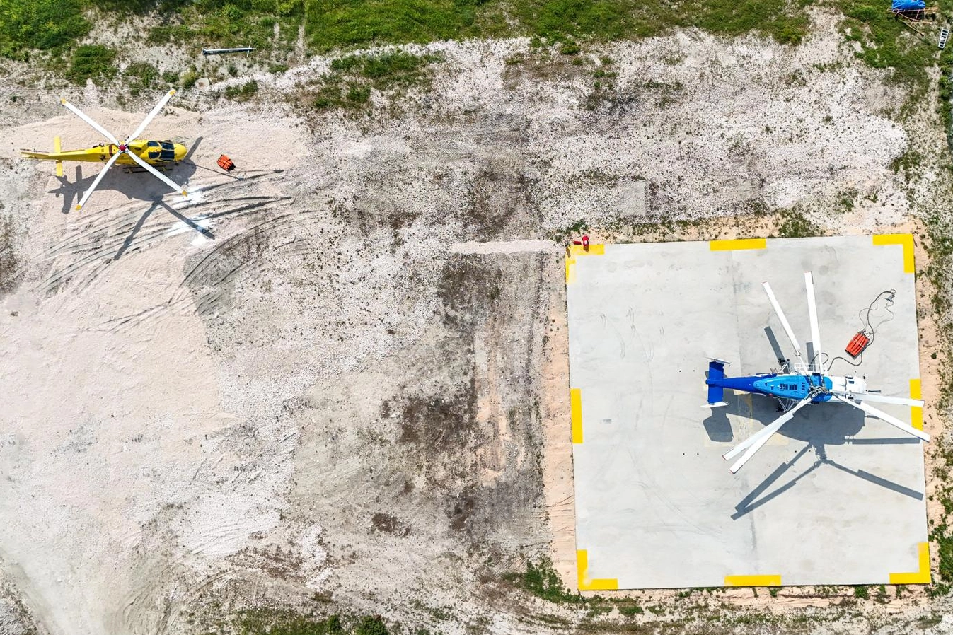 Bilecik orman yangınlarına karşı alınan önlemler kapsamında helikopter sayısı ikiye çıkarıldı.