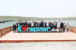 Konya Jeopark Projesi kapsamında Meke Maar'ı ve Acıgöl'de saha incelemesi yapıldı
