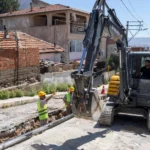 İzmir Bayraklı'da içme suyu altyapısı yenileme çalışması