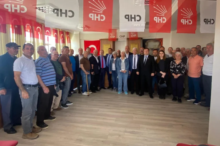 CHP Enez'de düzenlenen genişletilmiş ilçe divan toplantısı ve belediye başkanı ziyareti