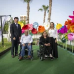 Mersin'de engelli bireylere akülü sandalye dağıtım töreni