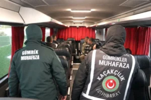 Düzensiz göçmenler İpsala Sınır Kapısı'nda yakalandı