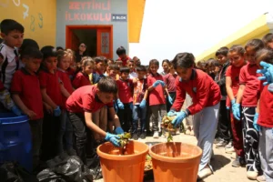 Mardin'de öğrencilere yönelik çevre ve sıfır atık eğitimleri